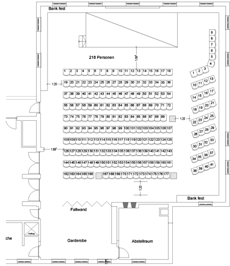 Download als PDF Plan Sitzungssaal